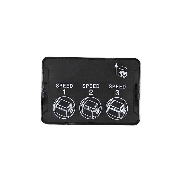 Pump Repair Parts- Speed plug 3speed 1x115/230V /spare.